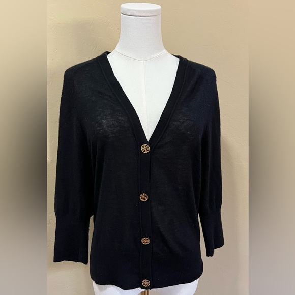 Tory Burch Cashmere Cardigan Size Small - Picture 4 of 9